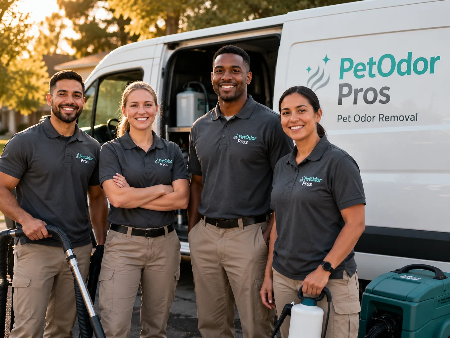 Pet Odor Removal team serving Grand Prairie, TX